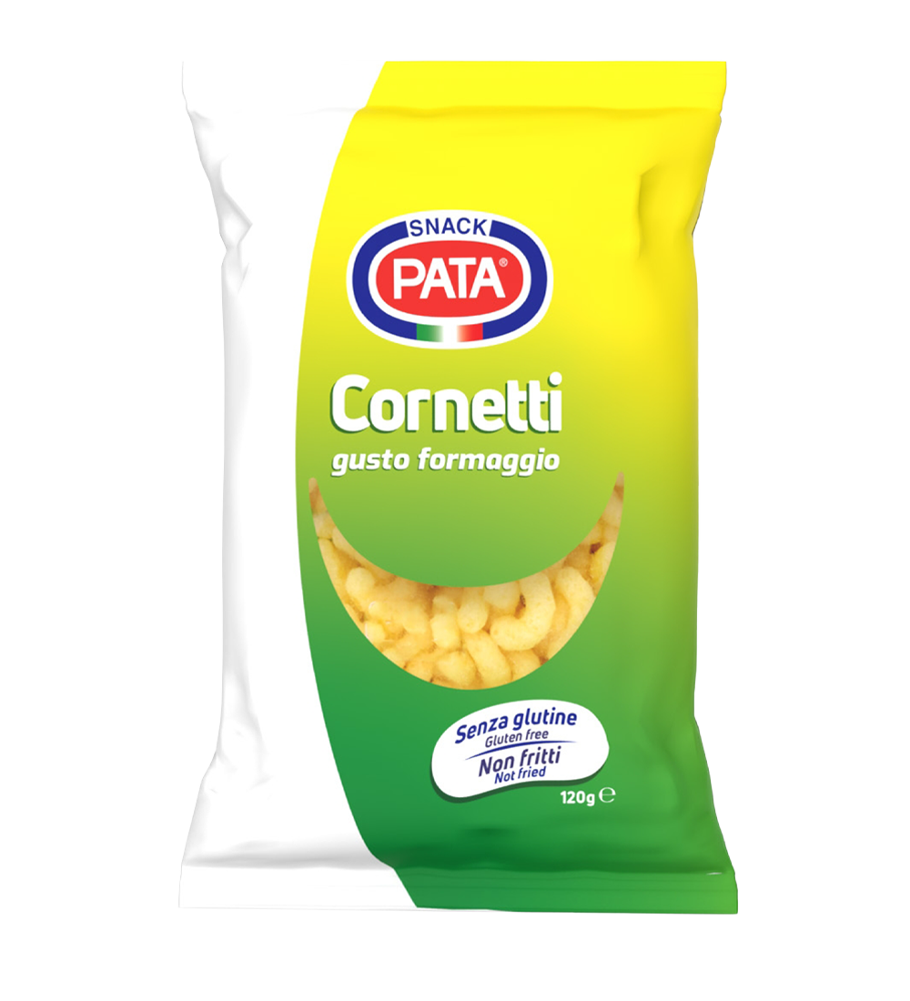 PATA cornetti al formaggio gr 120 pz x ct 18 PATA