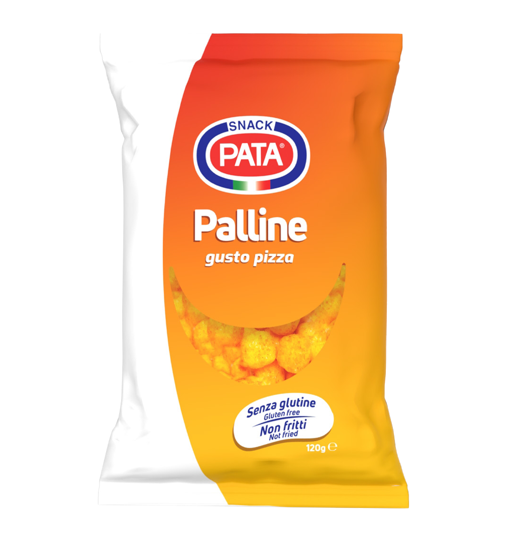 PATA palline alla pizza gr 120 pz x ct 18 PATA