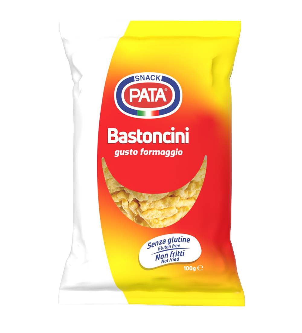 PATA bastoncini al formaggio gr 100 pz x ct 20 PATA