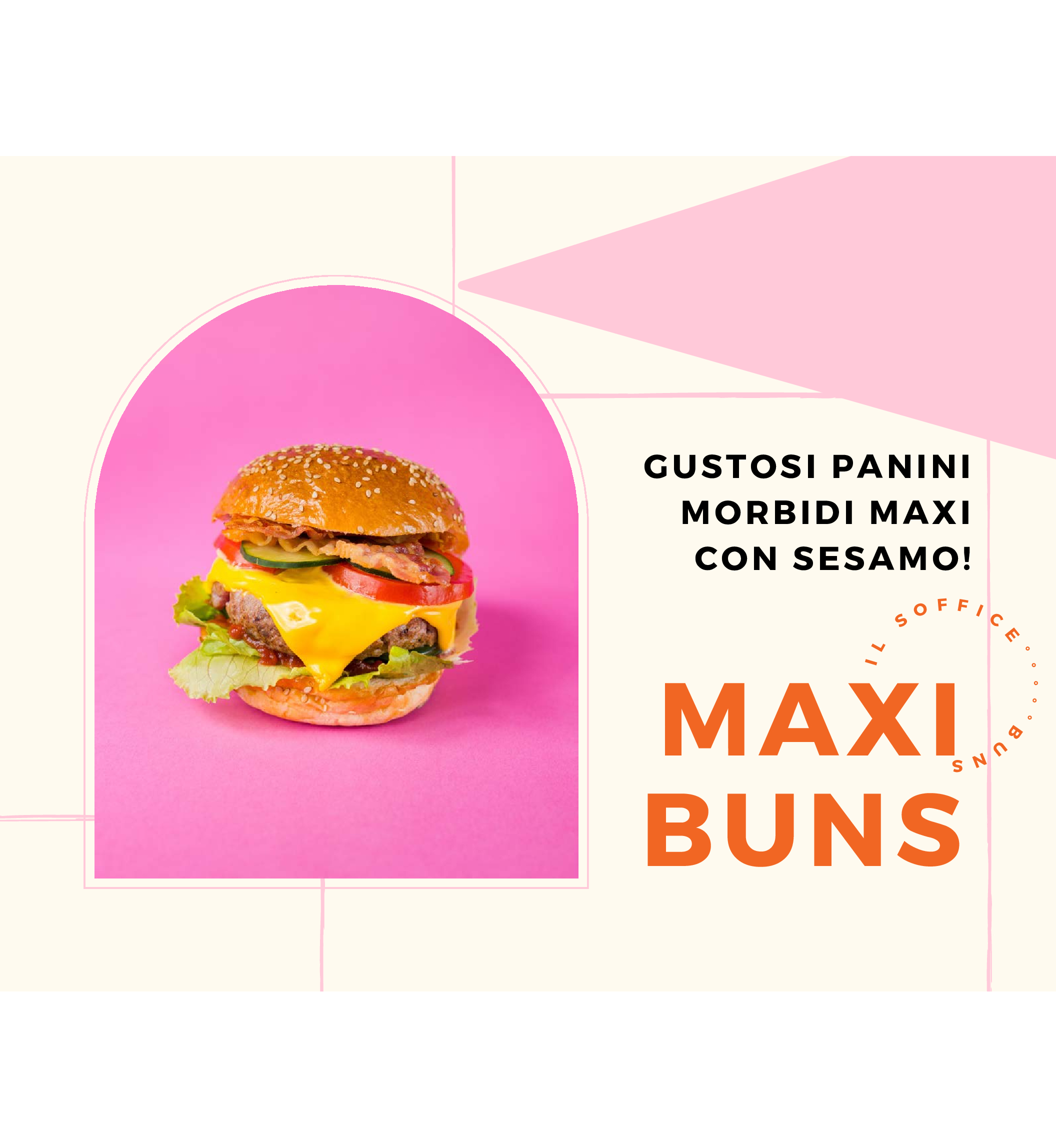 Maxi Buns con sesamo Frolsi gr 300 pz x ct 10 FROLSI