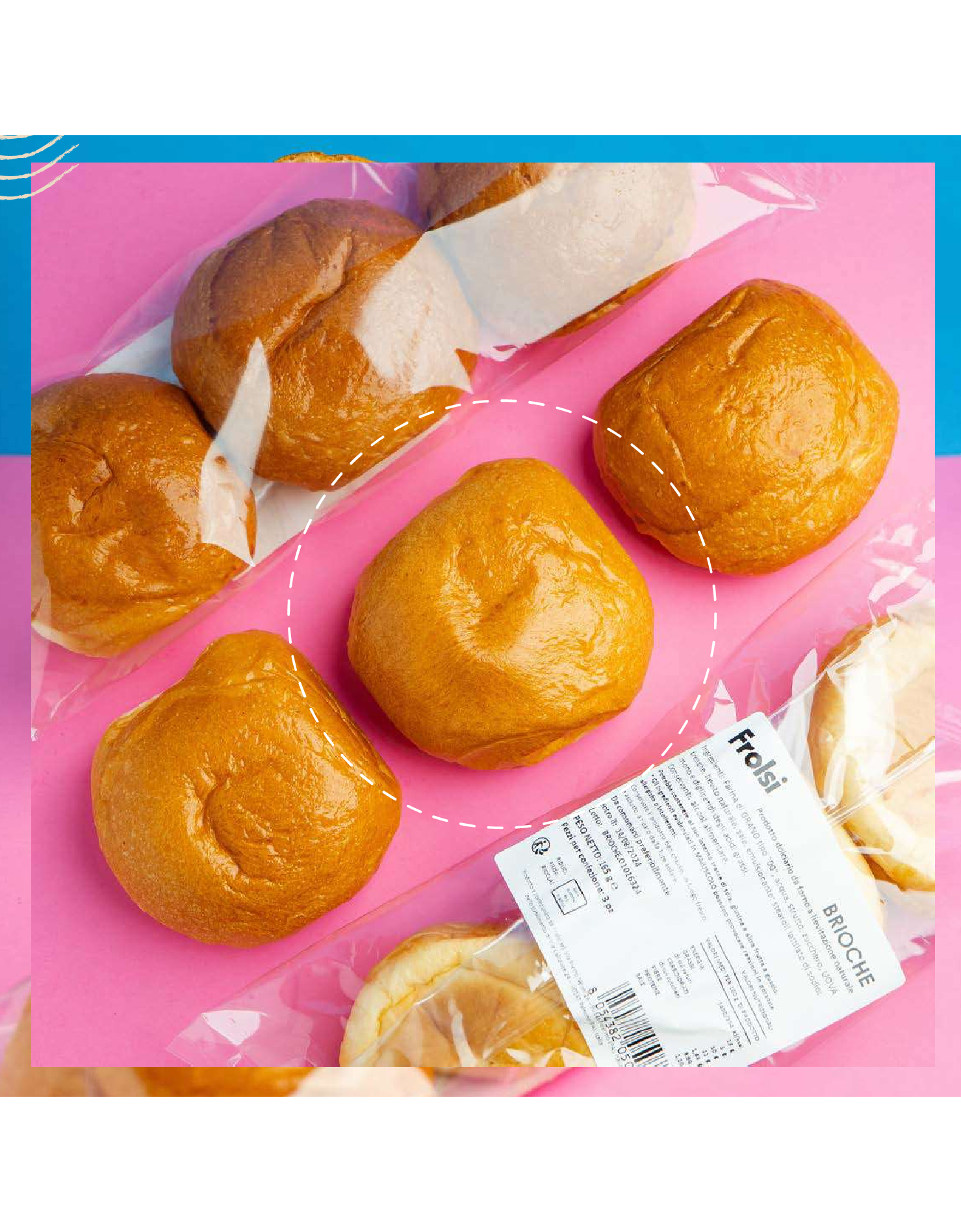 Briosche tris Frolsi gr 165 pz x ct 12 FROLSI