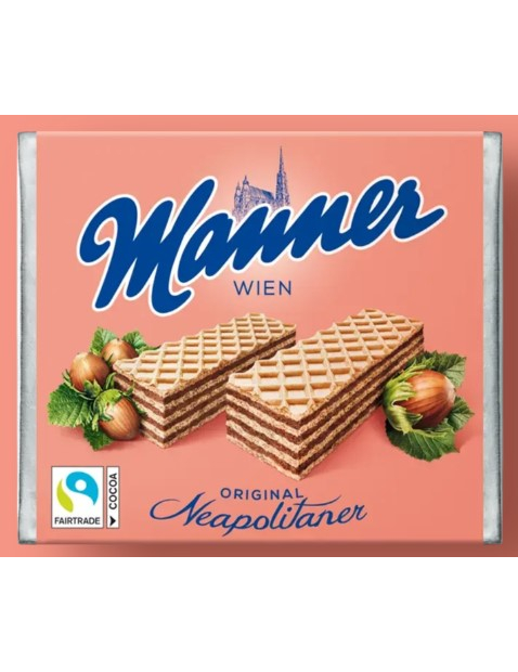 Wafer Nocciola Manner gr 75 pz x ct 12 MANNER