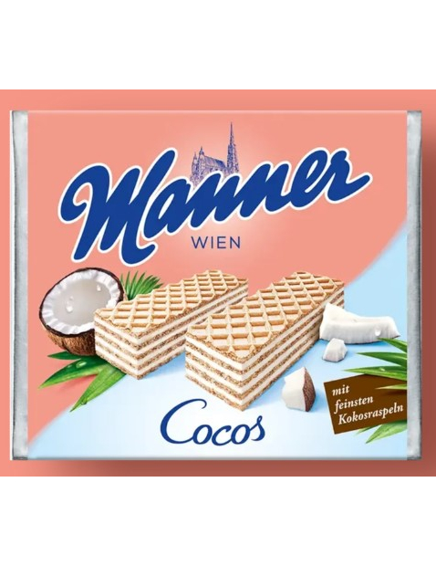 Wafer Cocco Manner gr 75 pz x ct 12 MANNER