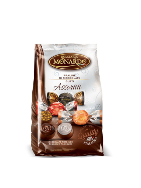 Praline gusto assortite gr 100 pz x ct 20 MONARDO