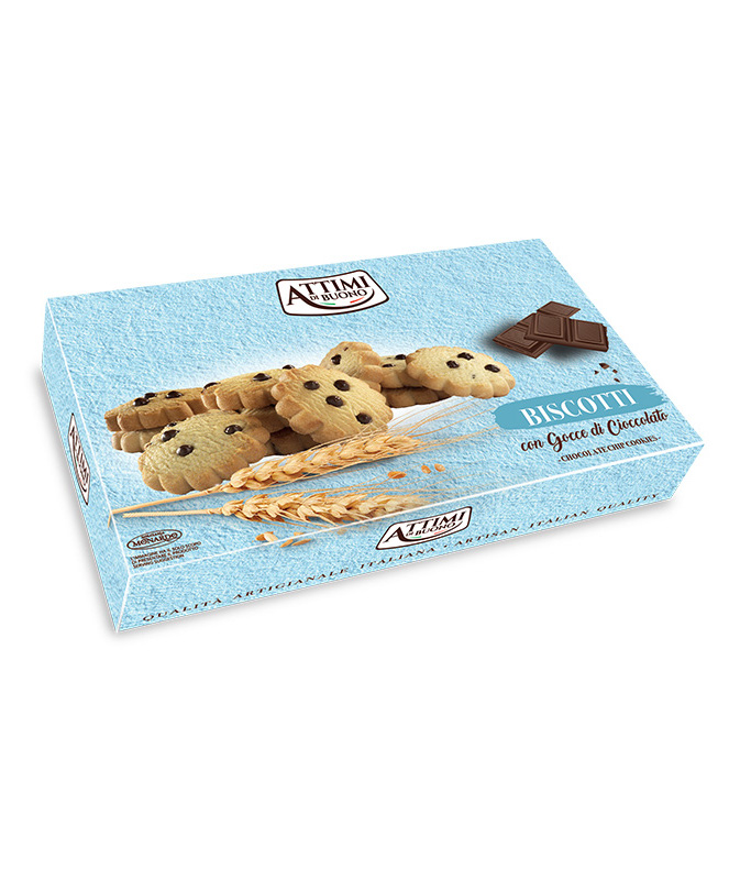 Biscotti Monardo con gocce di cioccolato gr 100 pz x ct 14 MONARDO