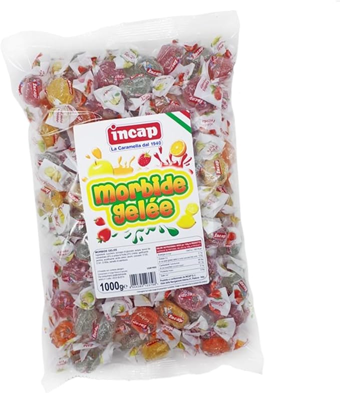 Caramelle Gelatine alla frutta da 1KG INCAP