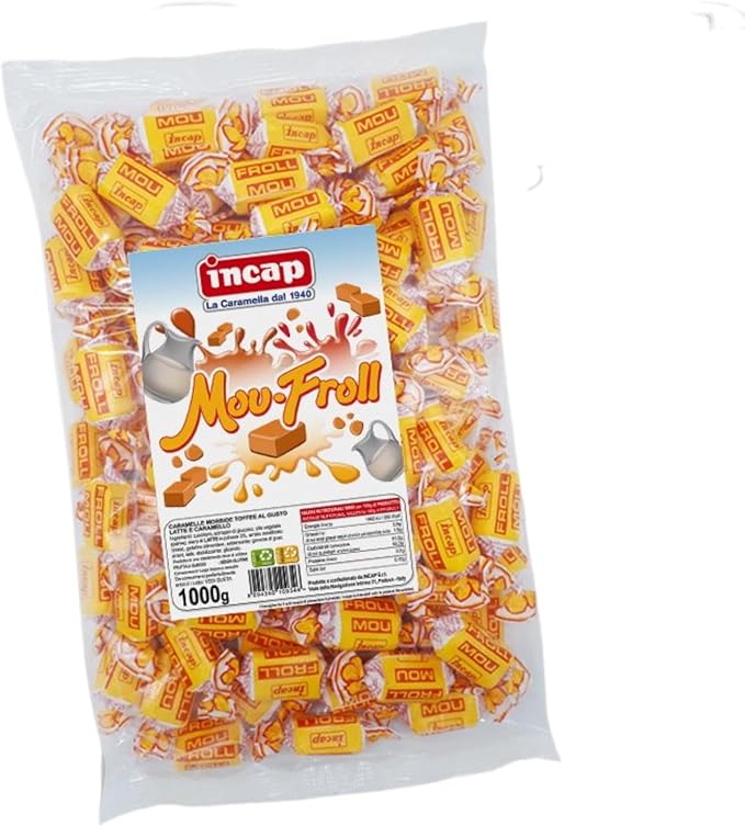 Caramelle Mou al latte 1KG INCAP