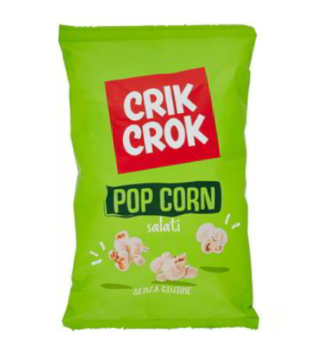 Crik Crok Pop Corn gr 75 pz x ct 12 Crik Crok